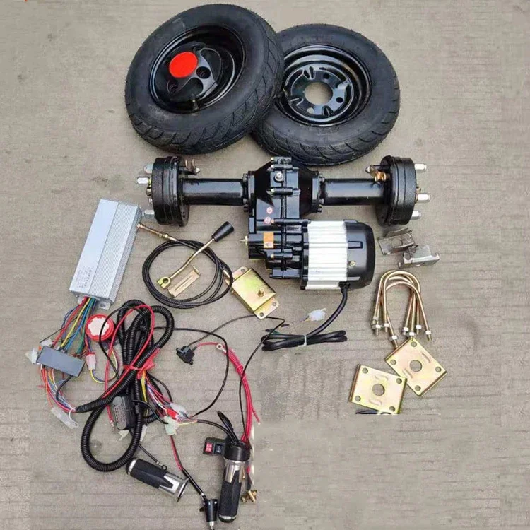 Низкая скорость 48V 60V 500W 800W 1200W Электрический трехколесный велосипед Полный