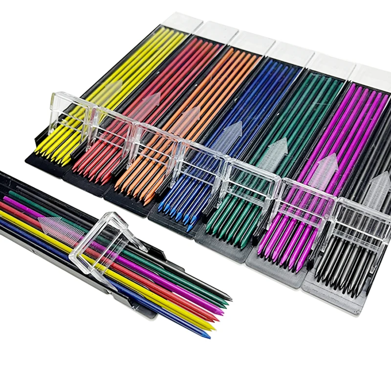 2.0mm Colors Mechanical Pencil Refill 2B Erasable Colorful L