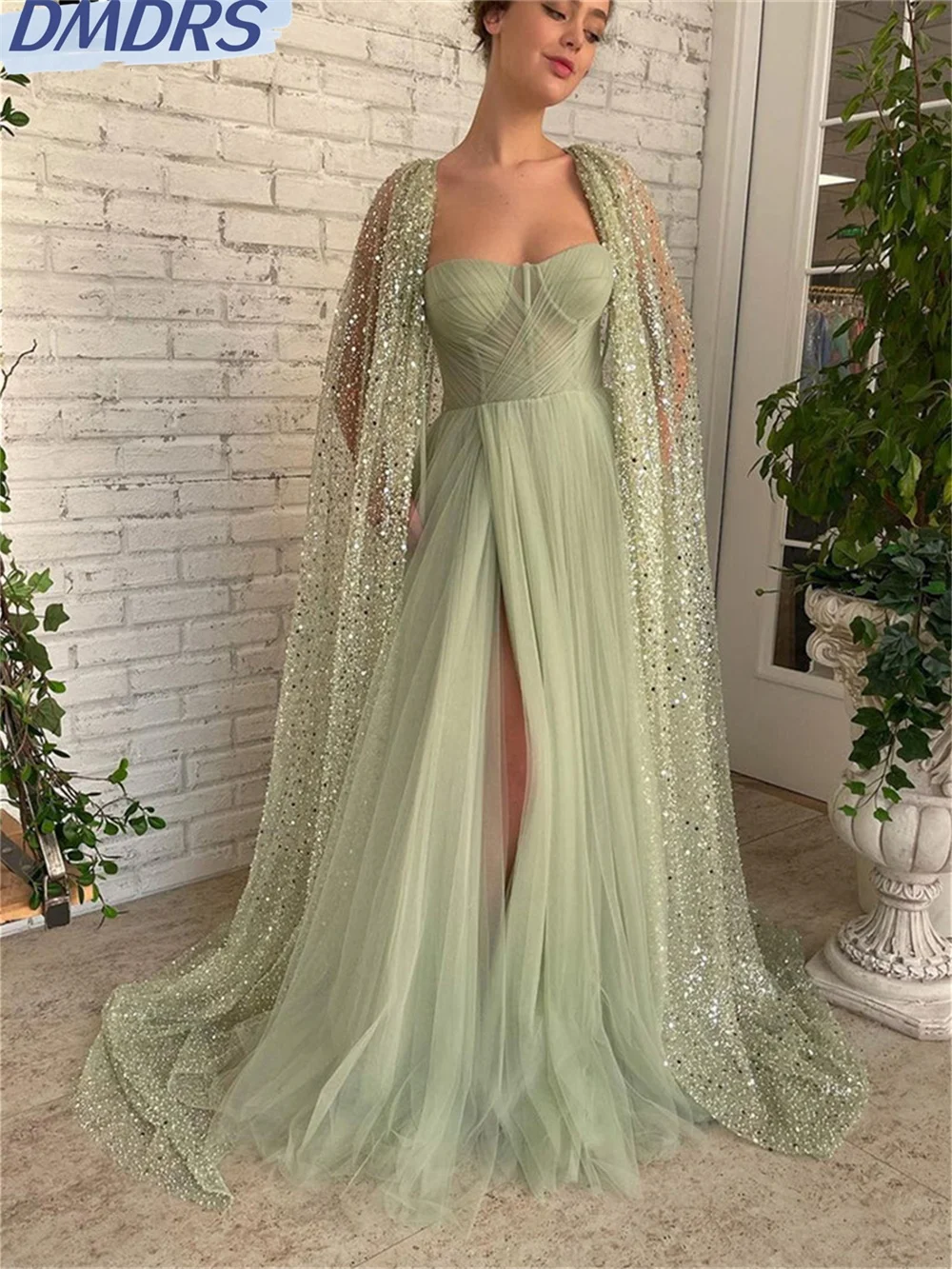 Очаровательное свадебное платье с блестками 2024 очаровательное тюлевое невесты