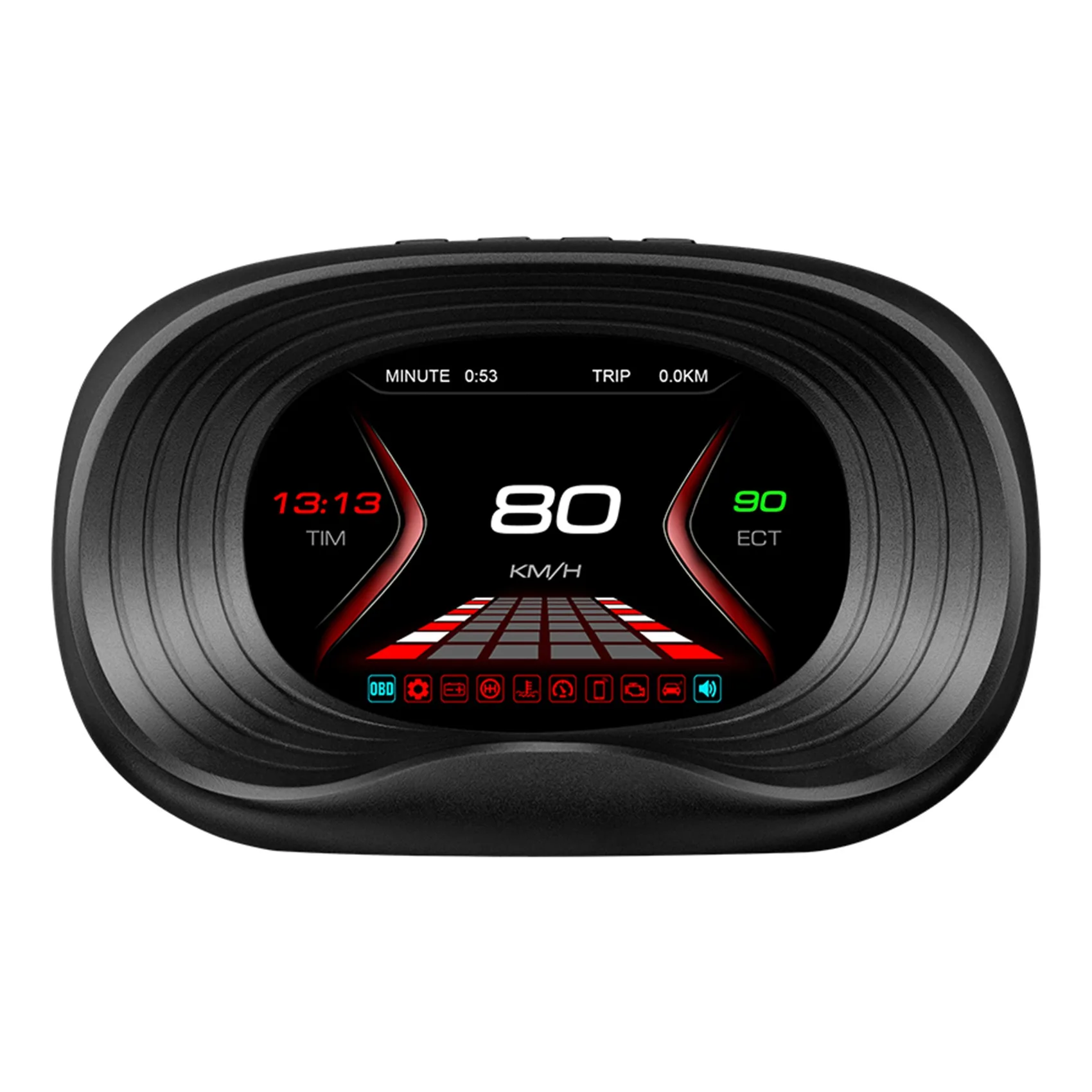 

Автомобильный проекционный дисплей OBD2 GPS, автомобильная электроника, проекционный дисплей HUD, цифровой автомобильный телефон, для автомобиля 90%