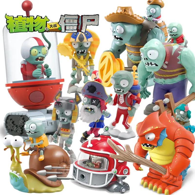

PLANTS VS ZOMBIES Giant Dr. Zombie Toys 2 Battle Sets Full Set of 3 Children's Boys Gifts