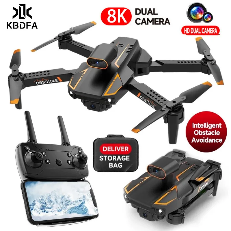 KBDFA S91 Professional Drone 8K HD GPS 5G Самолет с двойной камерой Квадрокоптер на большие
