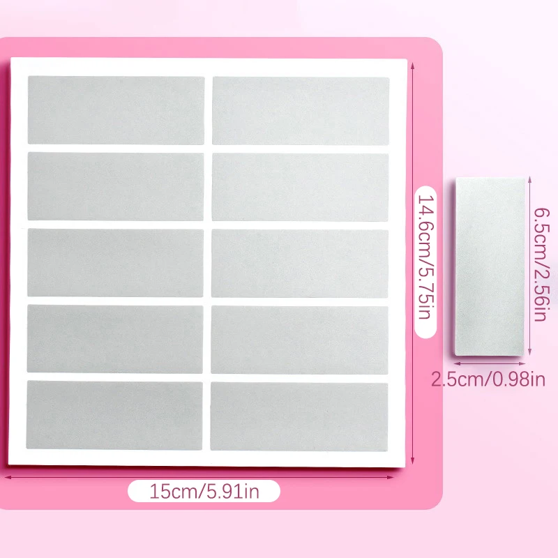 

Стикеры наклейки с покрытием на царапины CHENJ 50 шт