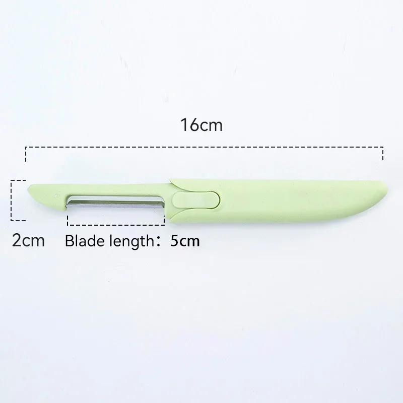 1 шт. 2-в-1 нож для очистки фруктов артефакт кухонный из нержавеющей стали