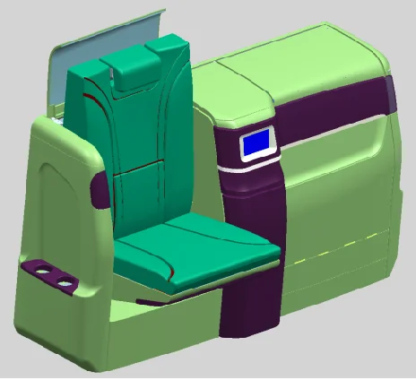2025 китайский производитель автомобильное Складное Сиденье для мини-автобуса