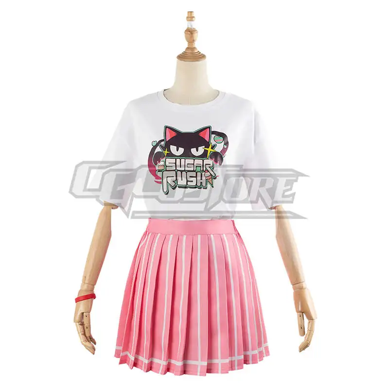 Синий архив Ibaraki Yoshimi Косплей Костюм Аниме Платья Рождество Хэллоуин Бесплатная