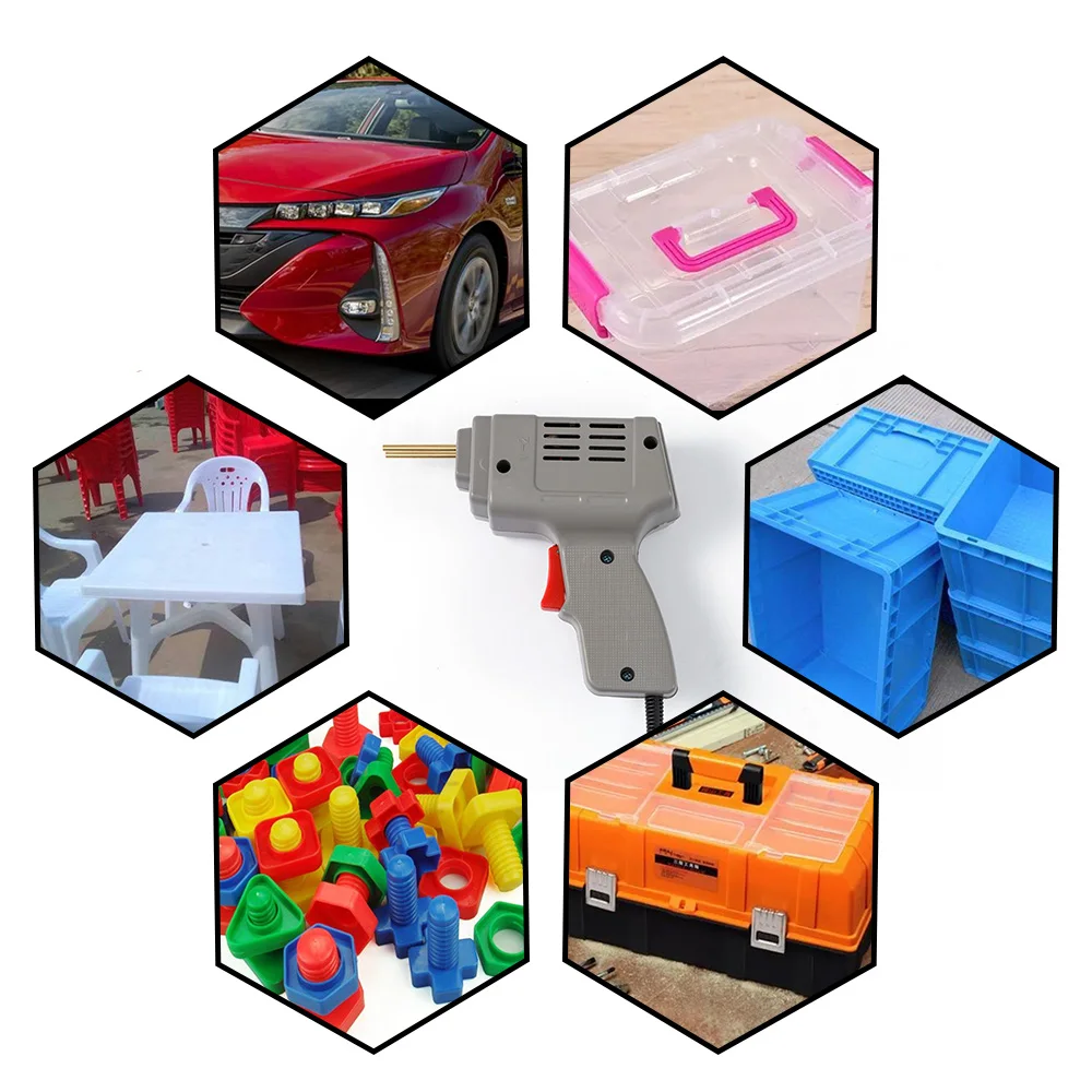 80 Вт паяльник для пластика гаража Инструмент ремонта пластиковых бамперов