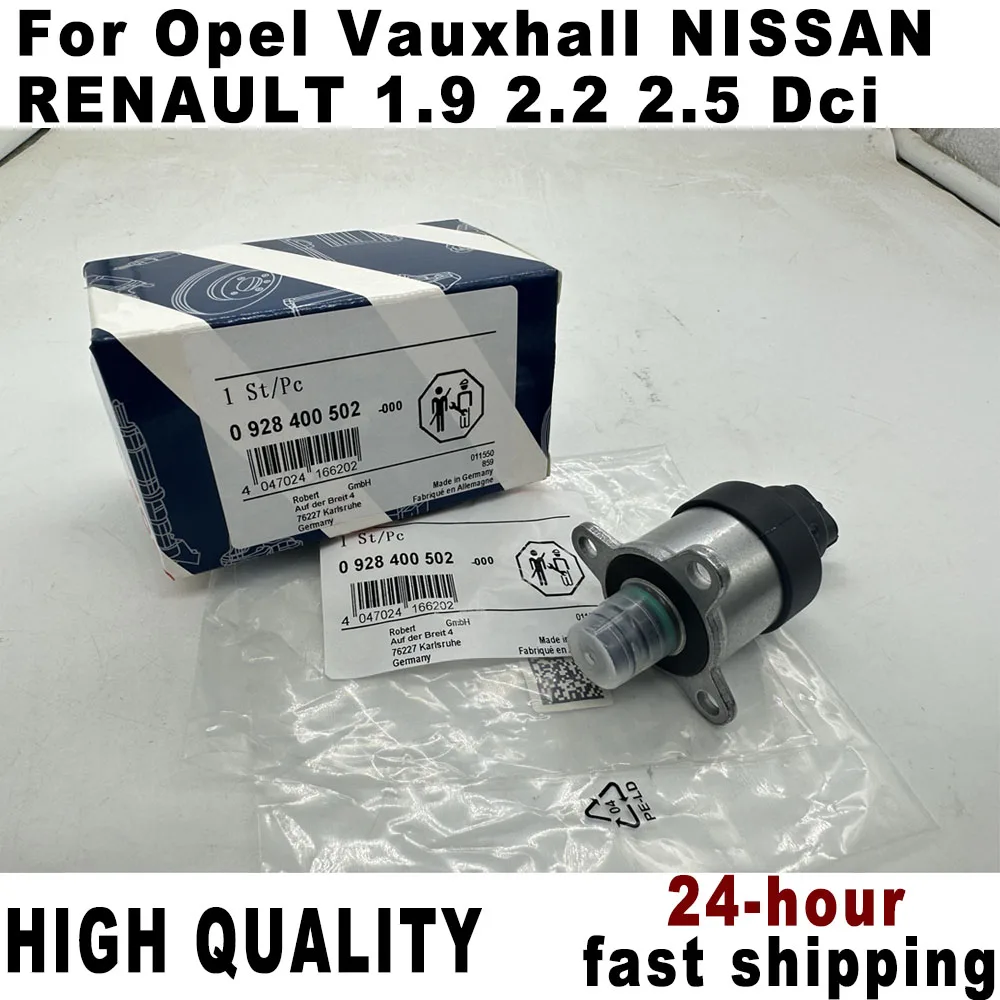 

New For B-osch Original 0928400502 0928400487 Fuel Pump Regulator Control Valve For R-enault V-auxhall O-pel Nissann 0928400584