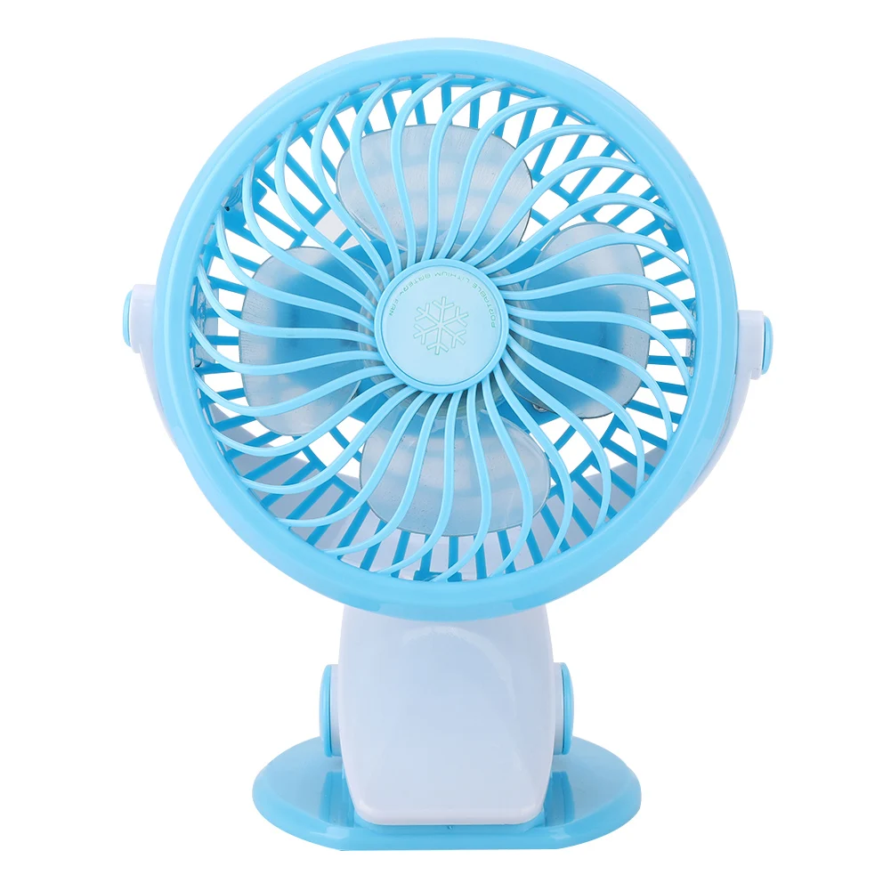 Настольный мини-вентилятор с клипсой персональный бесшумный охлаждающий