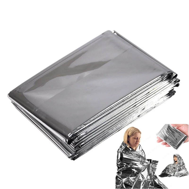 

Hypothermia rescue first aid kit camping outdoor thermal dry emergent blanket