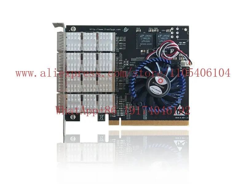 Фото Вентилятор-радиатор для видеокарты Nanbei Bridge, воздушное охлаждение V35G V31G №5