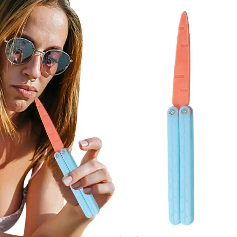 

3D нож для моркови, игрушки-фиджеты для детей, маленькая пластиковая игрушка с 3D рисунком моркови