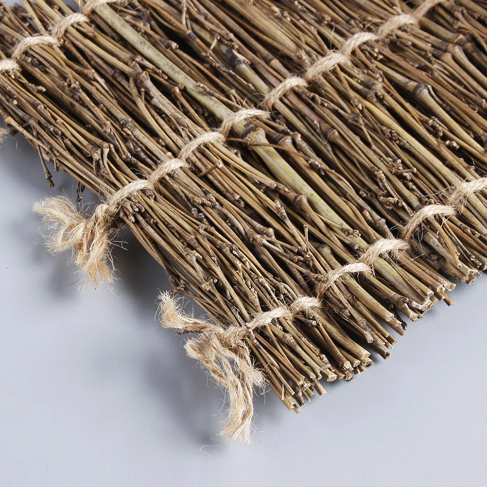 Коврик для чашки бамбуковые ветки коврики стола винтажный реквизит фотосессии