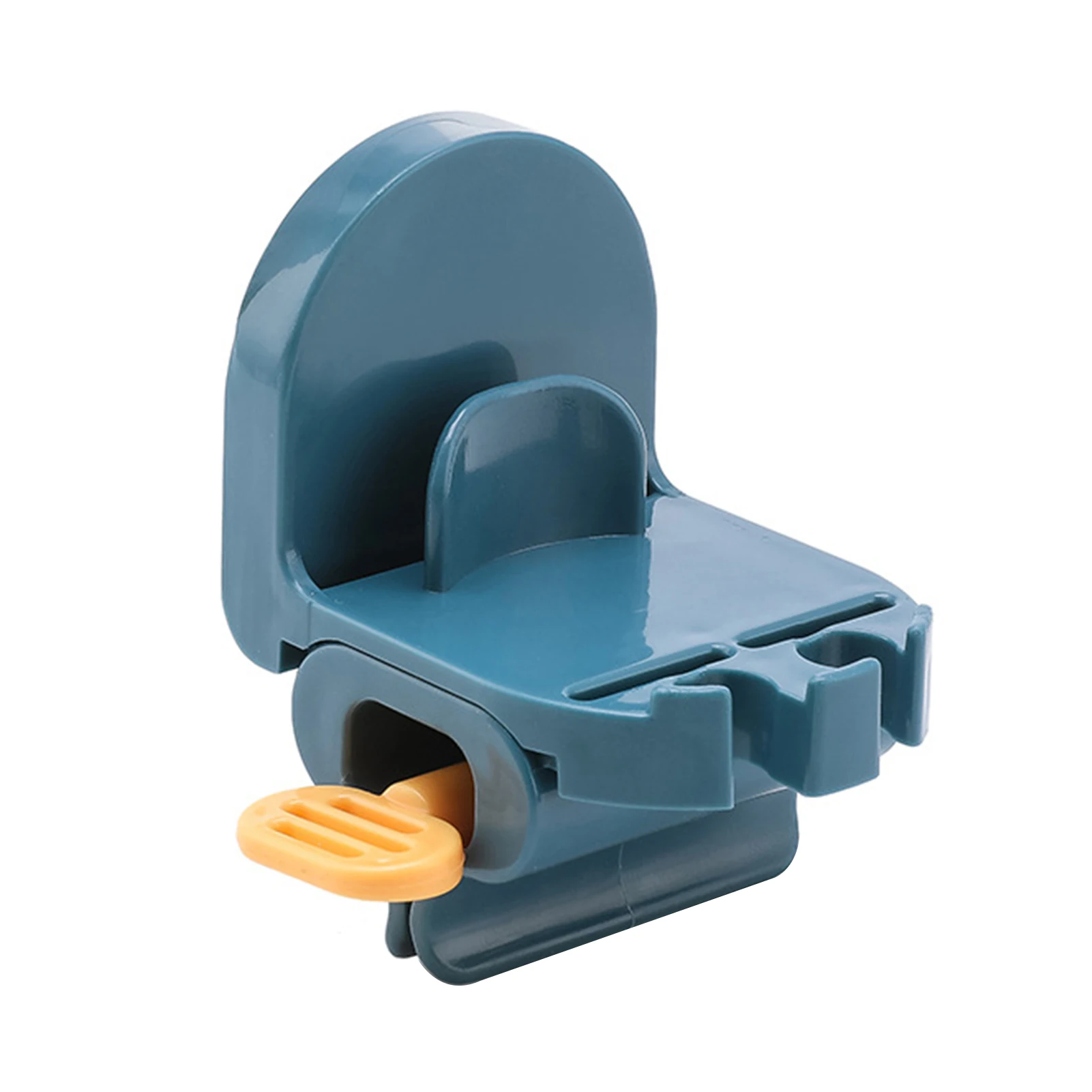 

Toothbrush Holder Cup Set 3-in-1 Cup Holder And Rolling Tube Toothpaste Squeezer Punch Free Wall-mounted Toothbrush Organizer