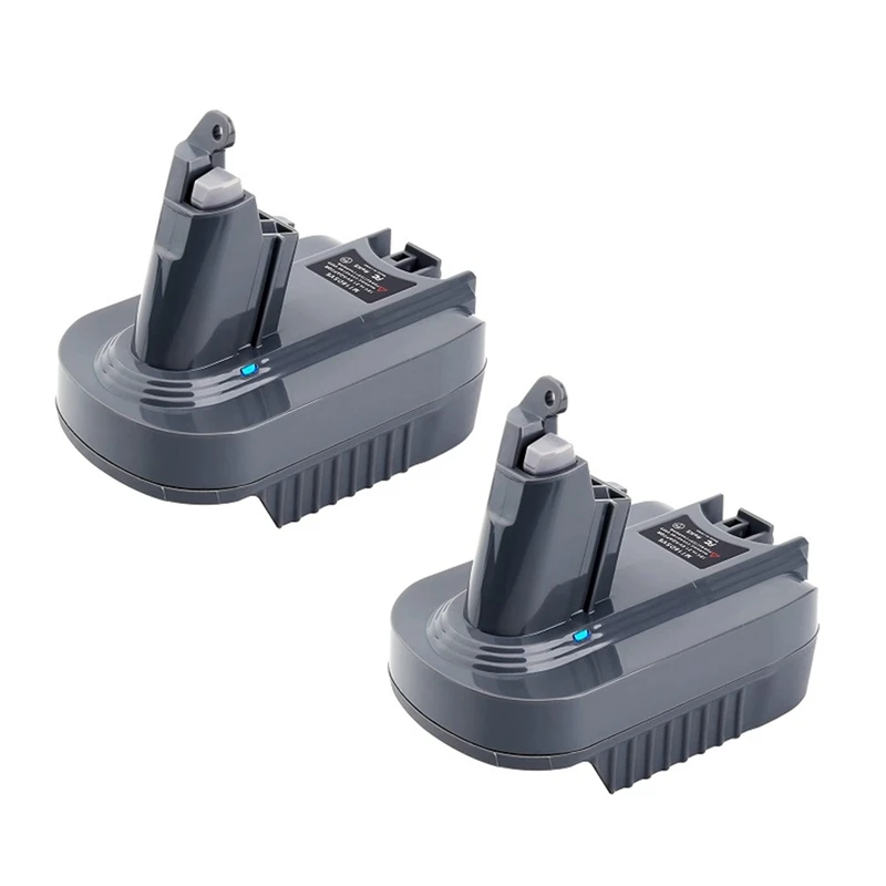 

2Pcs MT18DSV6 Battery Adapter For Makita 18V Lithium Battery BL1815 BL1830 To For Dyson V6 Battery SV04 SV03 DC59 DC58