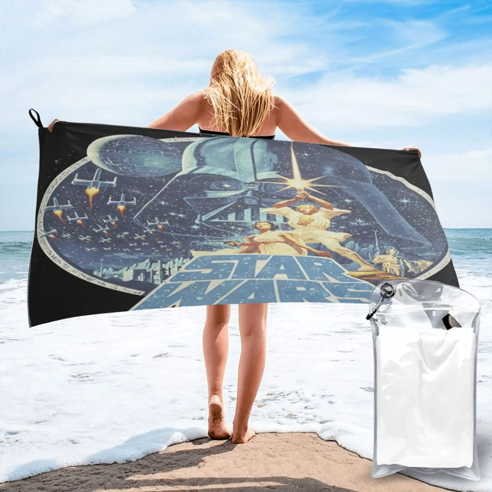 

Круговое графическое полотенце Star Scene, домашнее банное полотенце, полотенце для лица, пляжное одеяло, Большое пляжное полотенце, наборы мебе...