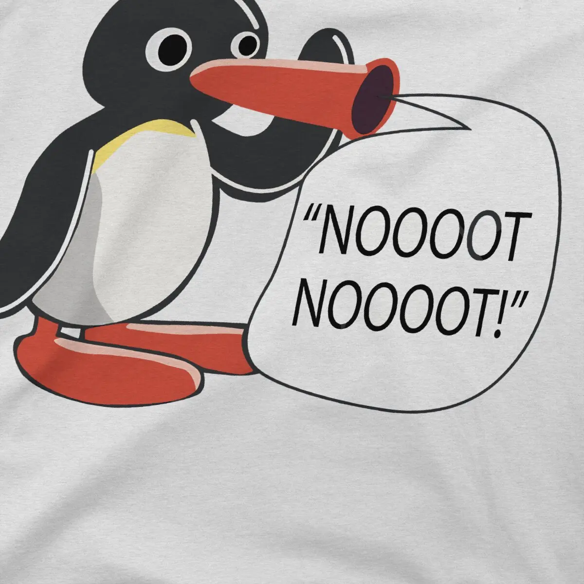 Мужская футболка с рисунком пингвина нота Пингу из аниме круглым вырезом топы в