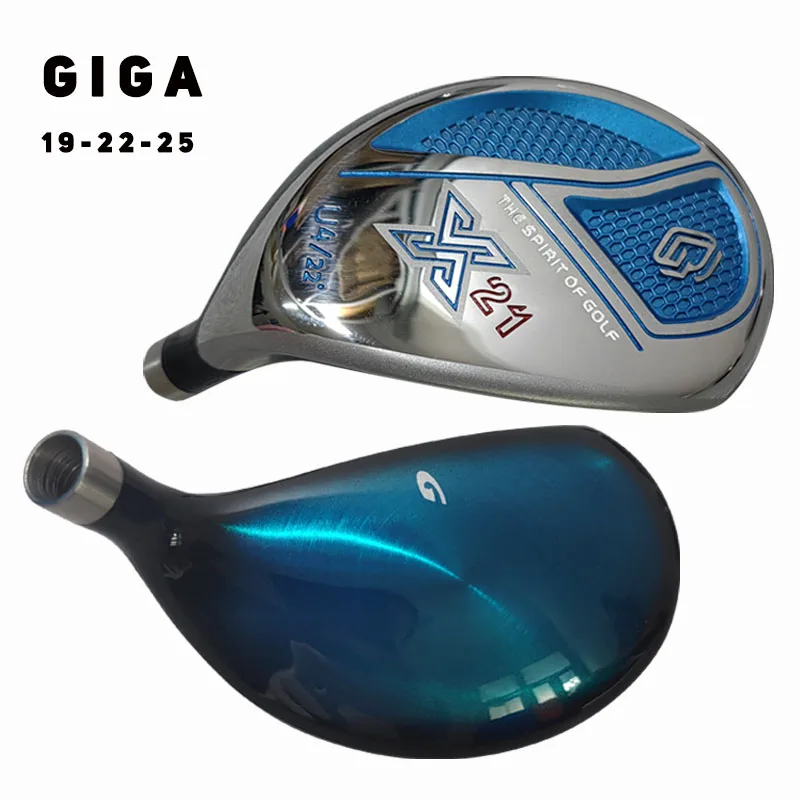 Golf hybrydowy GIGA X21 THE SPIRIT OF GOLF w kolorze czerwonym Zestaw do golfa 19 22 25-stopniowy klub golfowy dla mężczyzn Tylko głowica bez