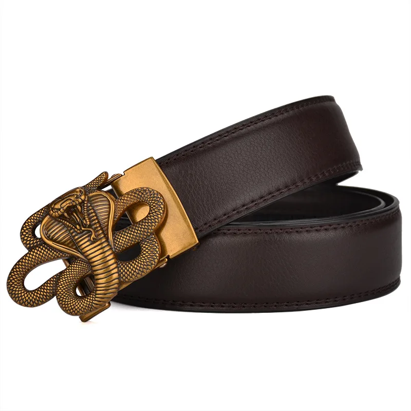

2021 роскошный Змеиный дизайнерский брендовый ремень из воловьей кожи для мужчин и женщин высокого качества из натуральной кожи ремень для джинсов пояс