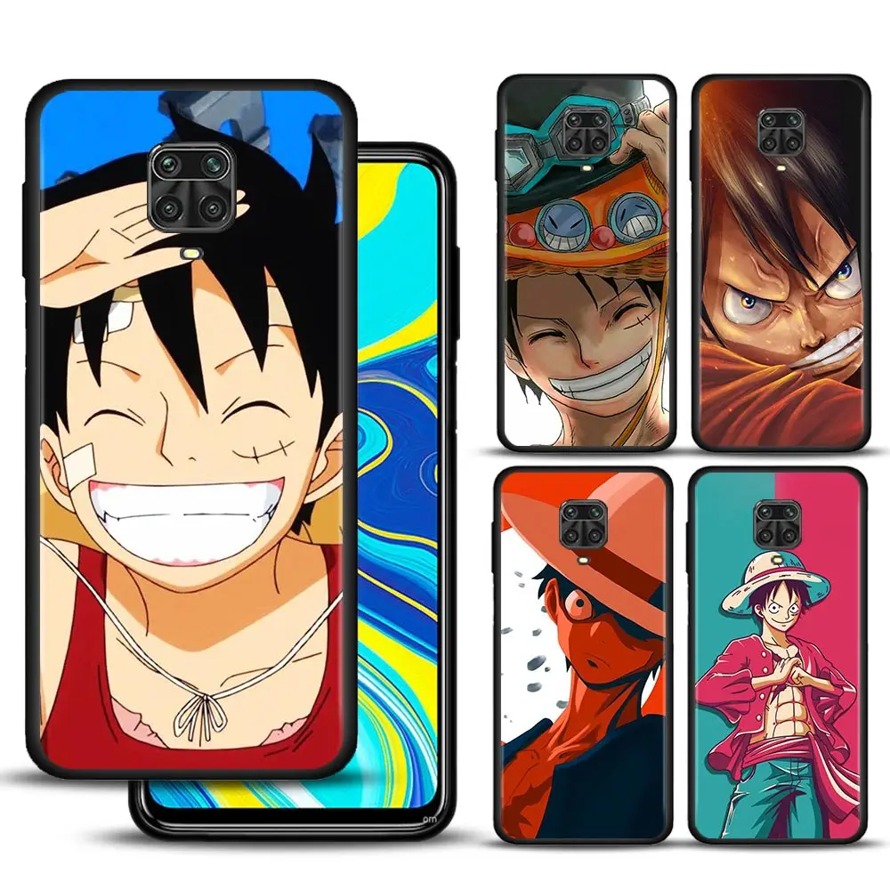 

One Piece Monkey D. Luffy For Xiaomi Redmi Note 11 9 8 10 Pro Max 7 9T 8T 9S 10Lite Case for REDMI 9 8 9C 9A 8A 7A Cover