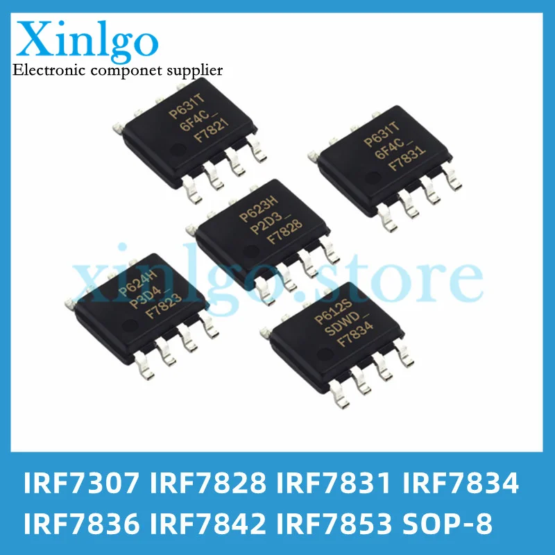 

10PCS/LOT Transistors SOP-8 IRF7307 IRF7828 IRF7831 IRF7834 IRF7836 IRF7842 IRF7853 TRPBF