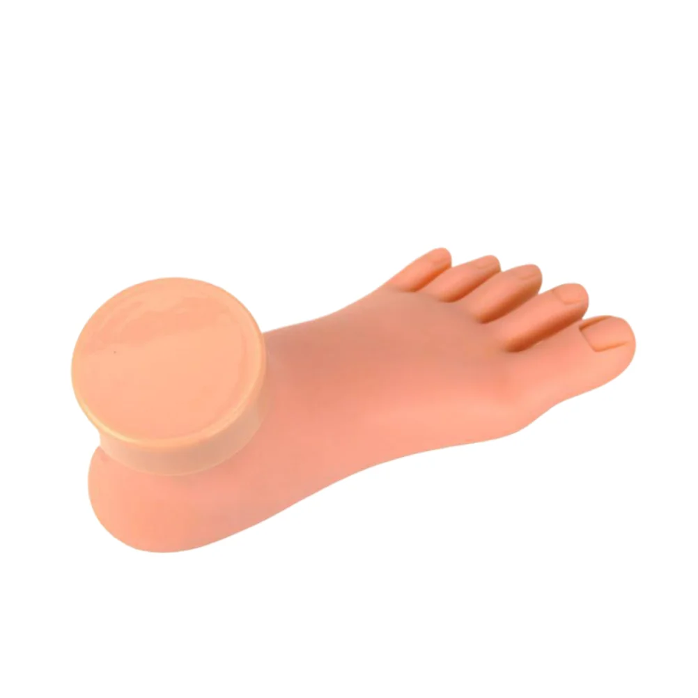 

Foot Practice Training Nail Fake Handmodel Nails Silicone Mannequin Display Manicure Tool
