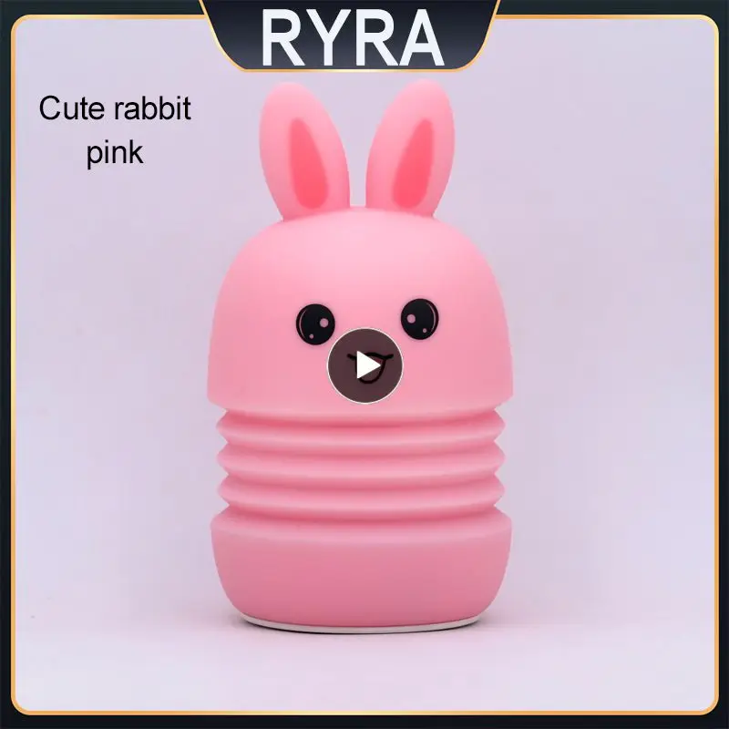 

LED Night Lamp Telescopic Silicone Animal Light Colorful Child Gift Sleepping Creative Bedroom Atmosphere Desktop Decor Lamp