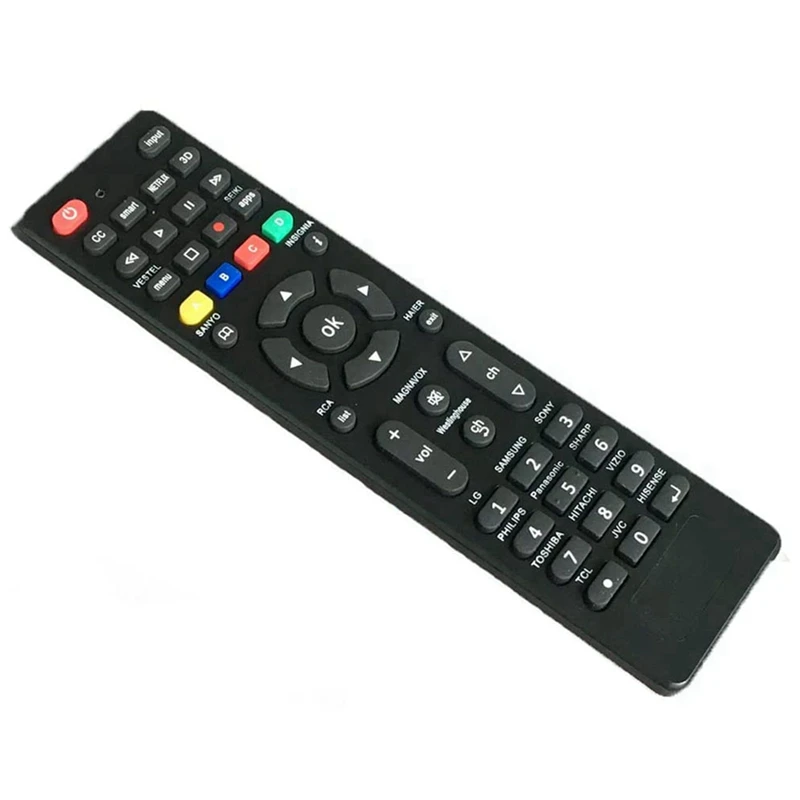 Пульт дистанционного управления для Samsung Sanyo LG Sony Panasonic Sharp Toshiba Hitachi Vizio TCL JVC Hisence -