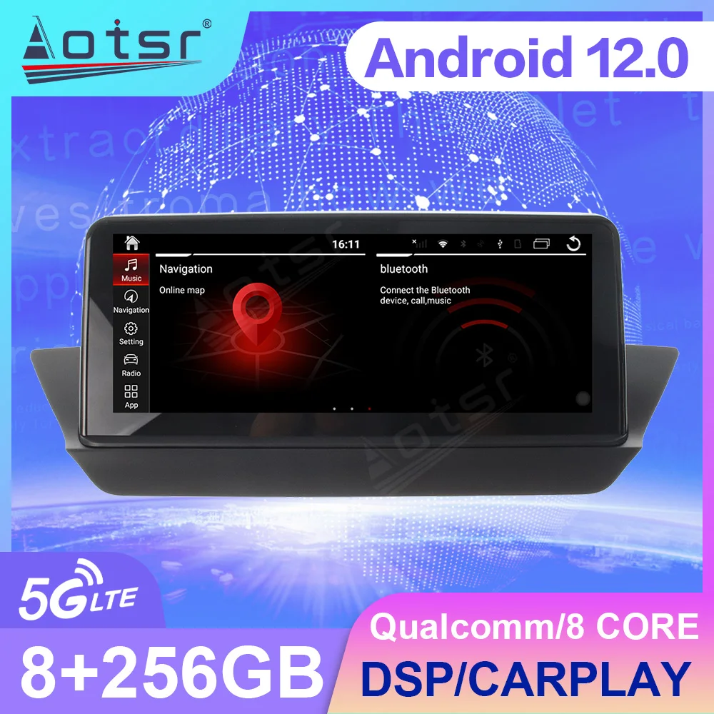 

Android 12 DSP для BMW X1 X2 2007 - 2019 F84 F48 CCC NBT автомобиль EVO GPS Авто Радио стерео видео мультимедиа плеер Carplay головное устройство