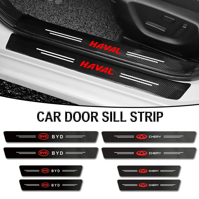 

Car Protector Door Threshold Sill Sticker for Toyota TRD RAV4 Avensis Yaris Levin Reiz Crown Vios Sienna Corolla Accessories