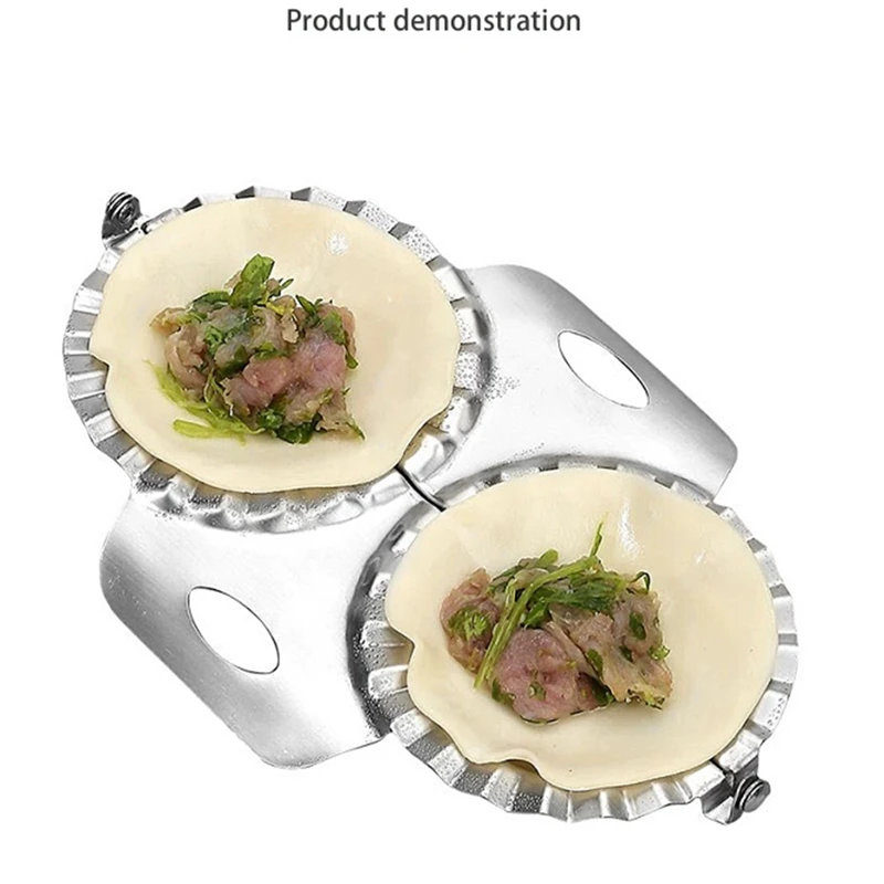 Форма для вареников из нержавеющей стали устройство с двумя головками бытовой