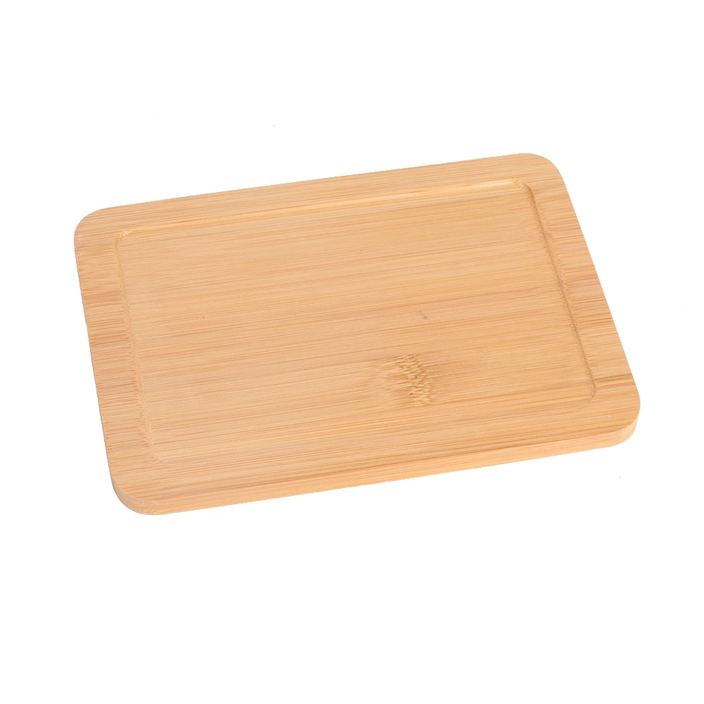 

Tea Tray Bamboo Dish Saucer Rectangular Tea Sets Gift