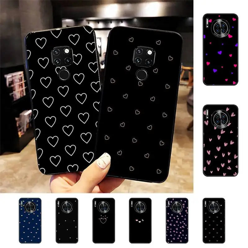 

Love Shape Fashion Phone Case For Huawei Nova3I 3E 7se mate 9 20 30 lite 20Pro 10 lite unda case