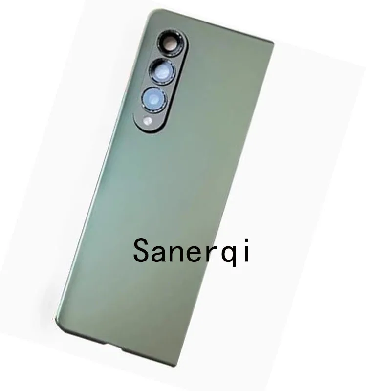 Для SAMSUNG Galaxy Z Fold 3 fold3 5G F926 F9260 Задняя стеклянная батарея задняя крышка корпуса с