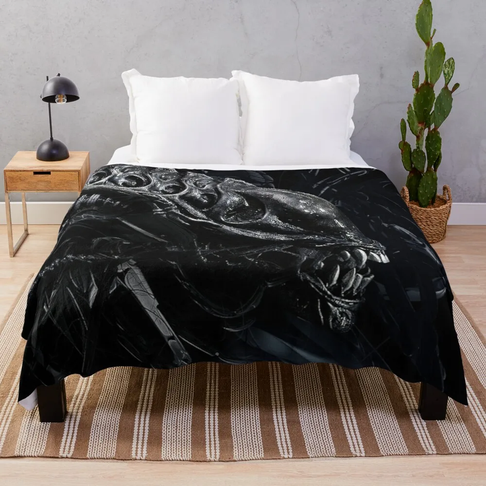 

Одеяло HR Giger Alien Xenomorph, пушистое одеяло