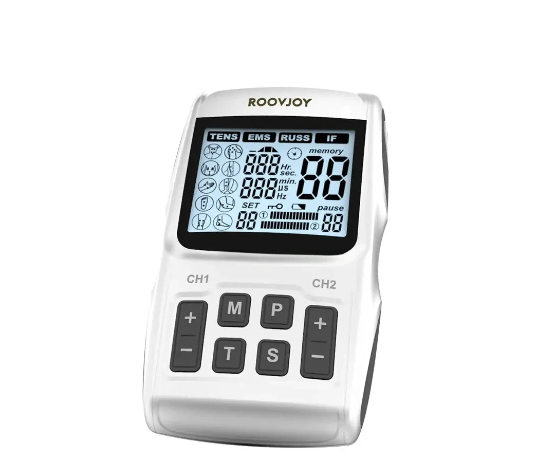 Для ROOVJOY R-C101A TENS EMS RUSS если электронные фотостимуляторы терапевтическая машина