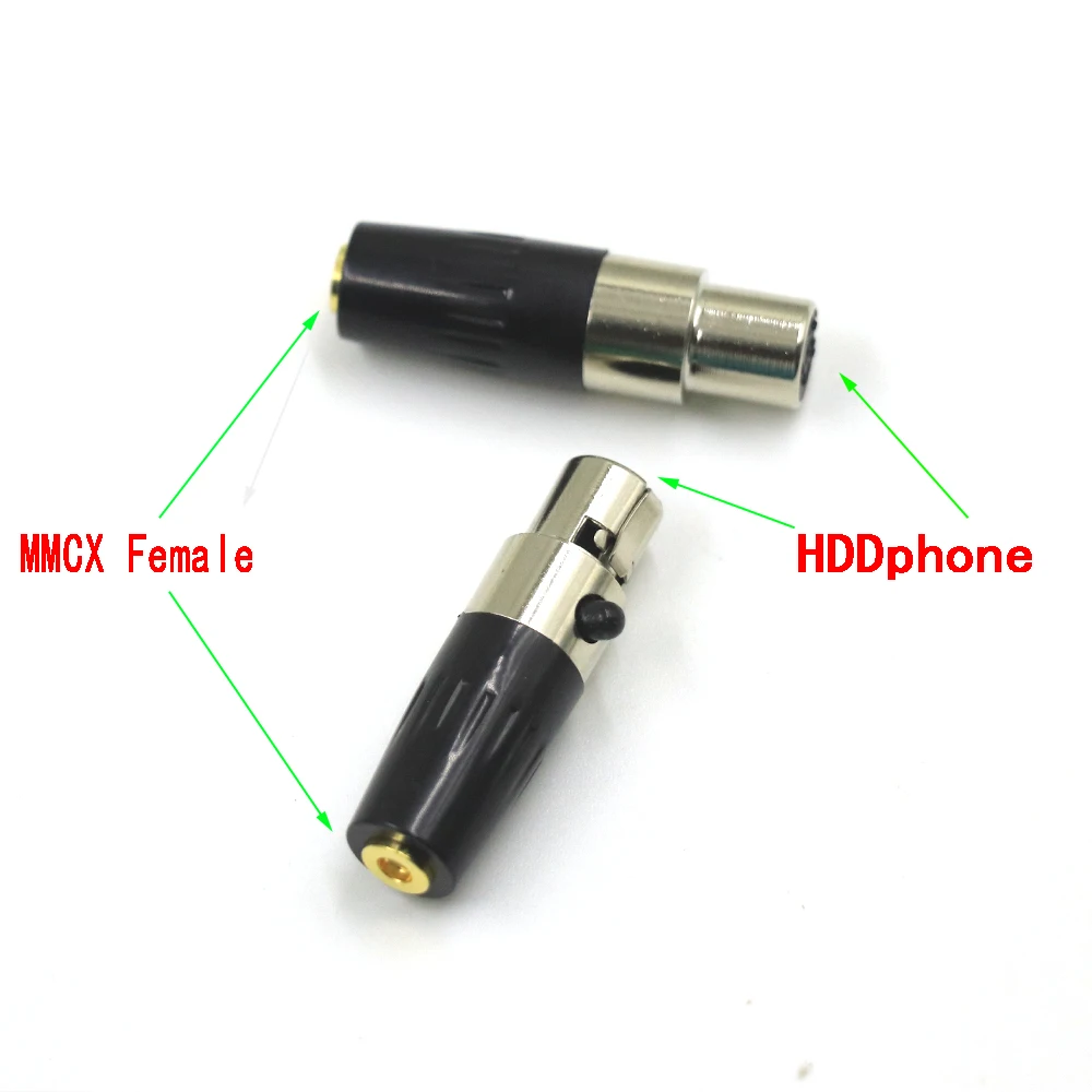 Gold Plate HDD HPC1 2 3 4 5 HDDphone Audio to MMCX Female Headphone Plug Converter Adapter enlarge