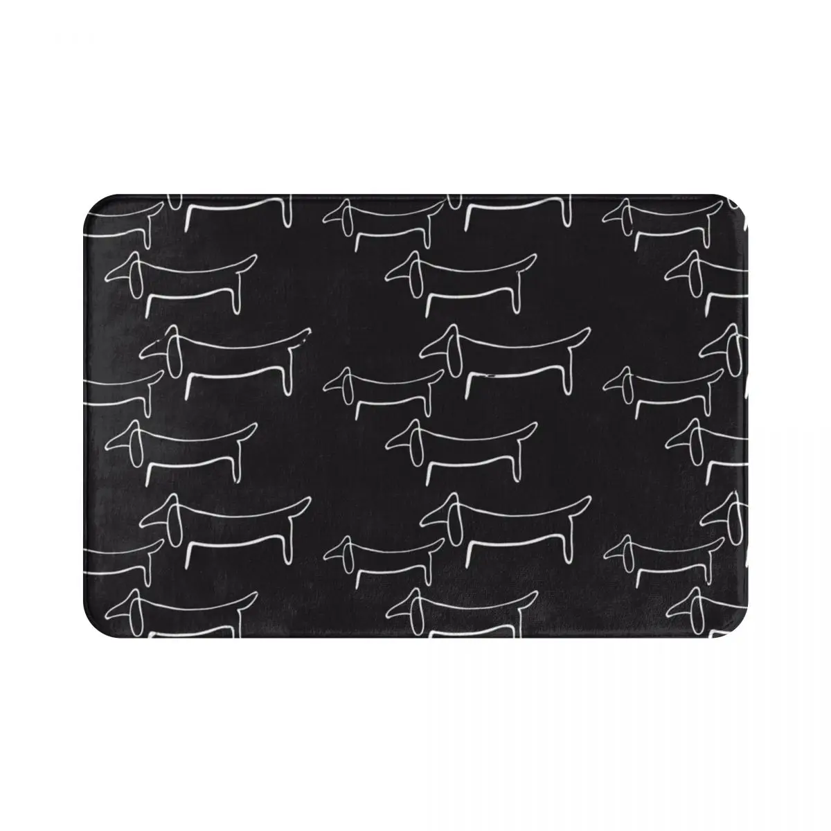 

Pablo Picasso Wild Wiener Dog Dachshund Doormat Rug carpet Mat Footpad Non-slip Washable Entrance Kitchen Bedroom balcony toilet