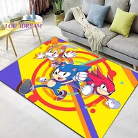 anime mat carpet sonic rugs for living room soft floor mat rugs for bedroom door mat non slip area rugs bath mat
