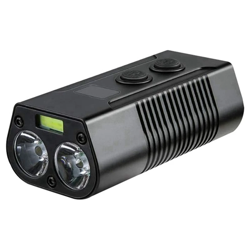 

1 Set Bike Headlight And Bike Tail Light Set USB Rechargeable Black For Road Mountain Kids Riding