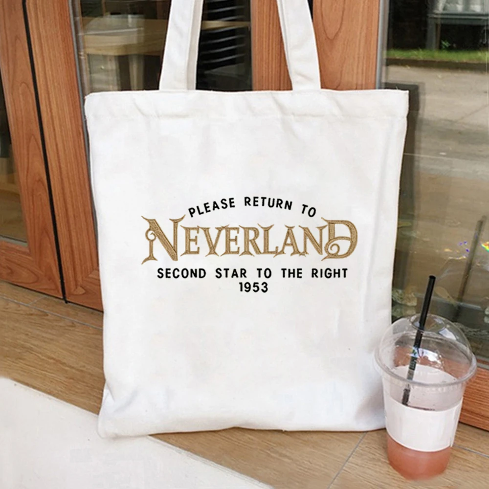 Сумка-тоут с рисунком пожалуйста вернитесь к Neverland