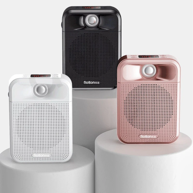 

2022 New high-power dual speaker loudspeaker Bluetooth 5.0 speaker waist mounted guide speaker for teachers teaching and lecture