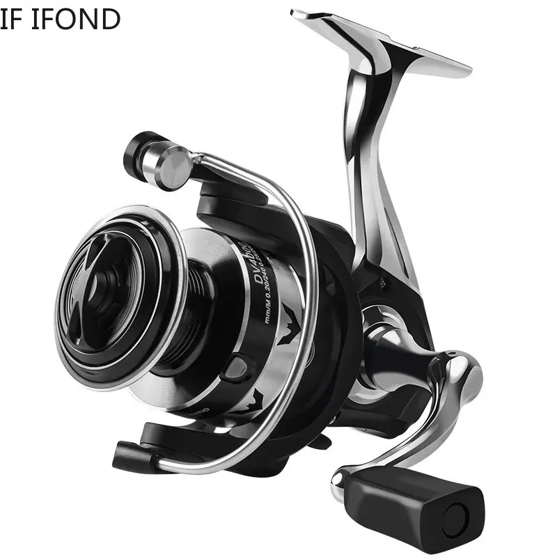 

2023 New 1000-7000 Series Spinning Fishing Reel Max Drag 15kg Metal Rocker Carp Fishing carretilha pesca All Metal Fishing Wheel