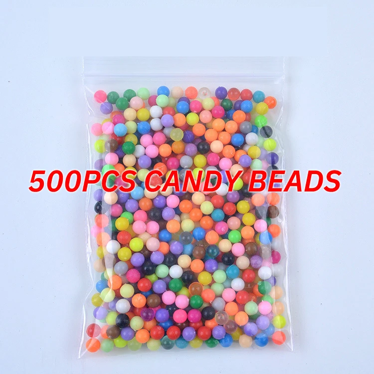 100/500 шт. 5 мм Продажа DIY 3D Водные пазлы Игрушка Perler Hama Water Beads Ball Подарок на Новый год Perlen Learn Детские игрушки для детей на.
