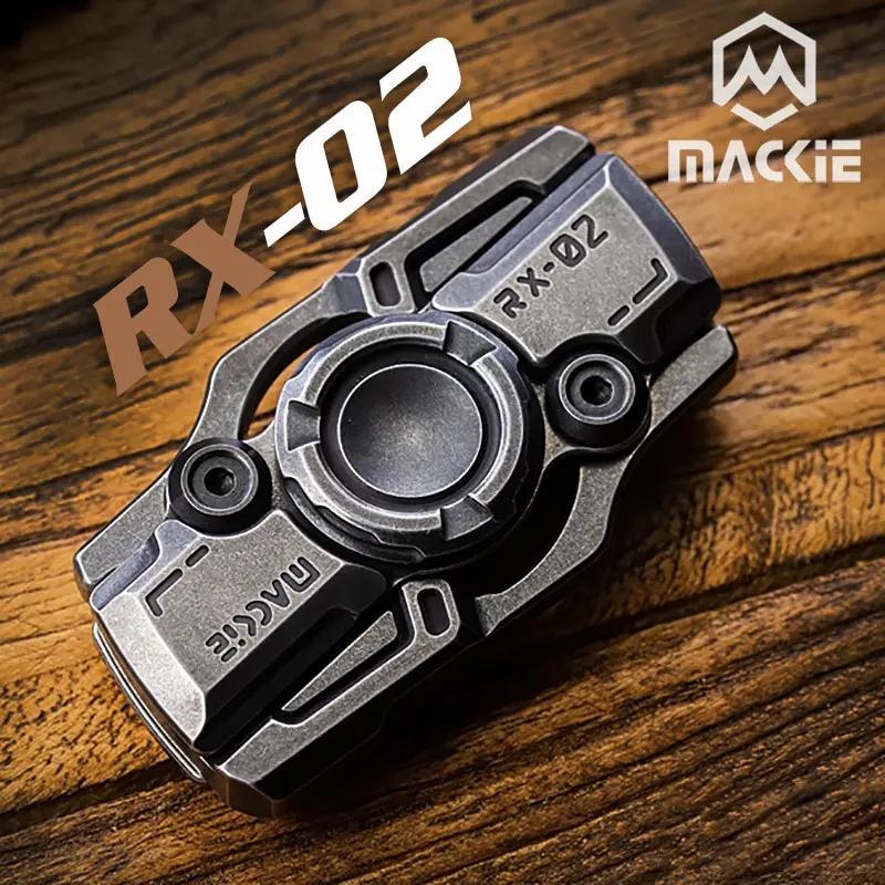 MACKIE RX02 Slider Fidget Spinner Adult Decompression Toy EDC High-speed Rotation