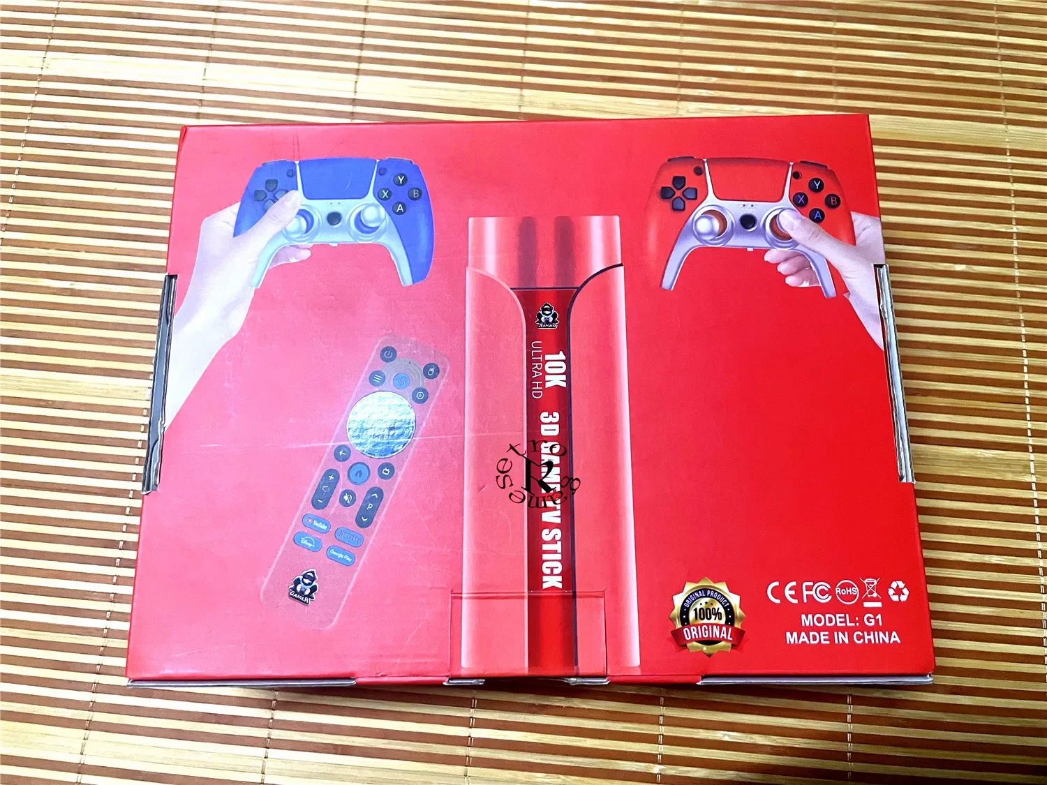 G1 Dual System 10K HDR 5G 3D Game Stick Ретро консоль для видеоигр иroid 13.0 TV box game Set-Top-Box oubler rocker