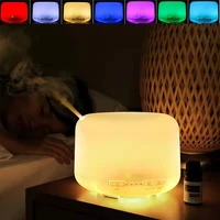 aromatherapy essential oil diffuser 500ml capacity led nignt light ultrasonic air humidifier classic aroma machine mist maker