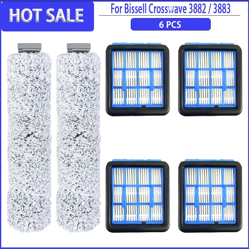 Универсальный очиститель для Bissell 3882/3883 CrossWave OmniForce щетка нескольких поверхностей