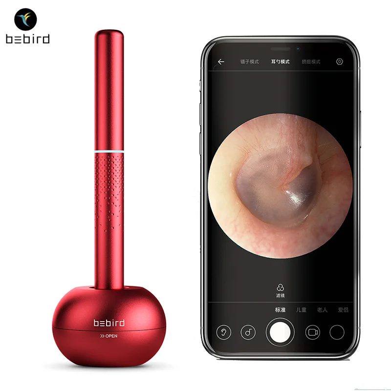 

Bebird M9 pro Ear Cleaning Endoscope Camera 3.9 mm Wifi Otoscope Smart Visual EarStick Mini Camera with Magnetic Charge base