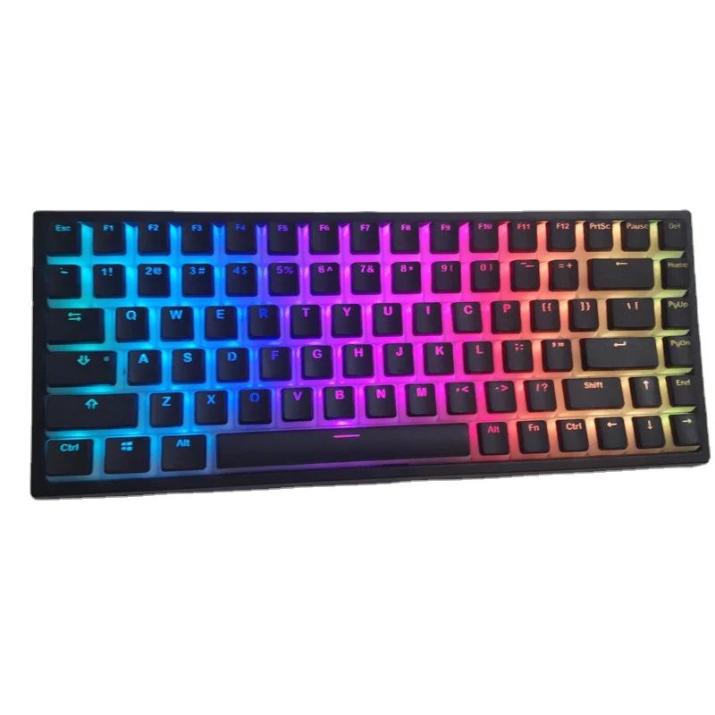 Механическая клавиатура RGB Hot swap Keycool 84 игровые клавиатуры с gateron kailh box TTC ACE mini compact
